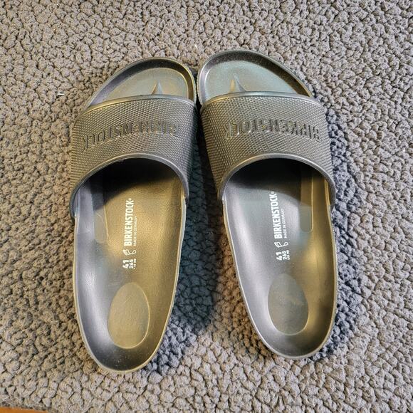 NEW Birkenstock Barbados EVA slide sandal black Womens size 41 US size 10-10.5 - Picture 2 of 5